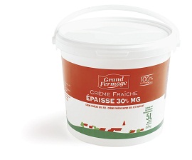 Crème fraiche épaisse 30% MG - 5L
