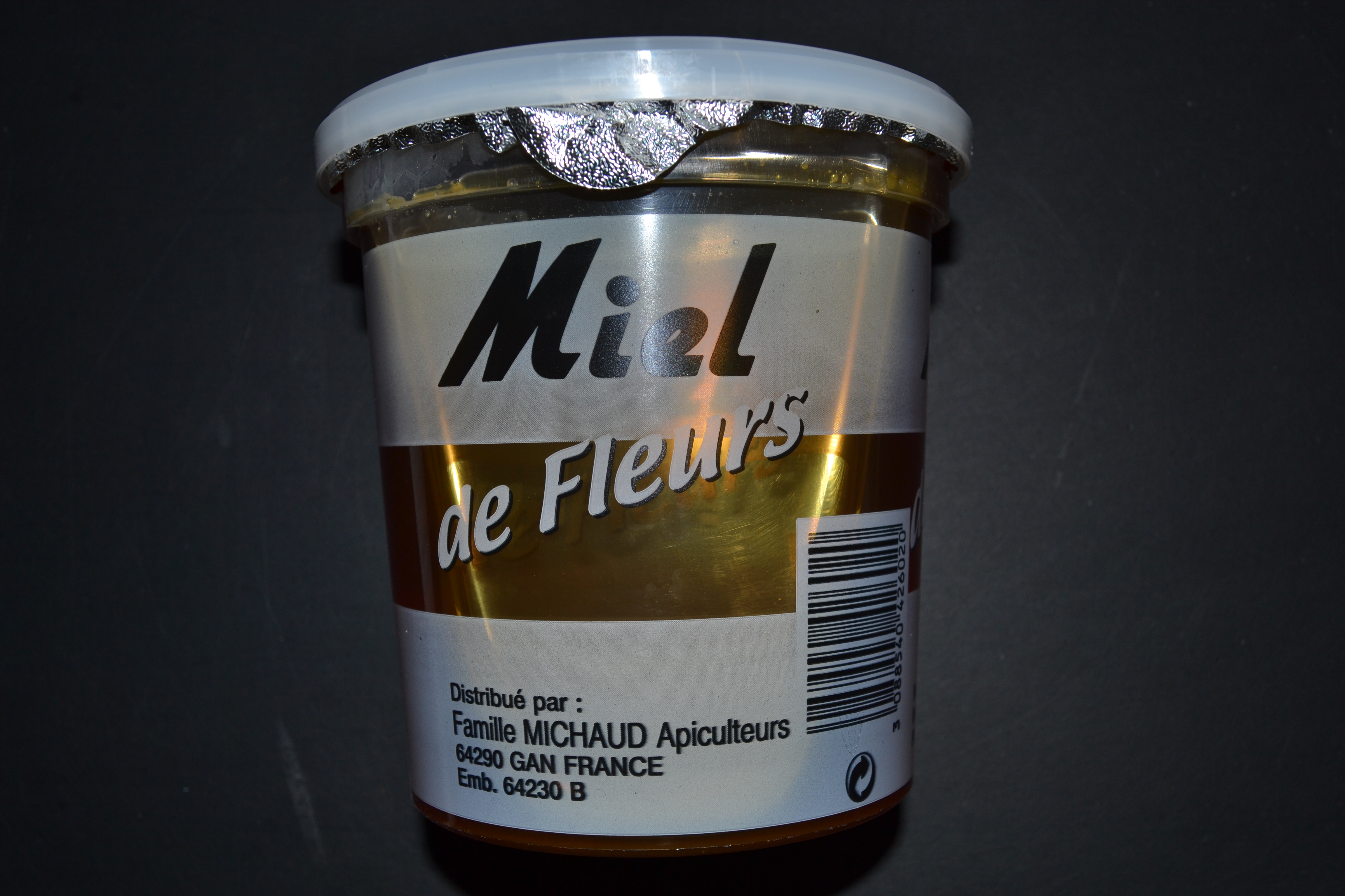 Miel Fleur Liquide pot 1kg : Alpes Alimentaire Distributions